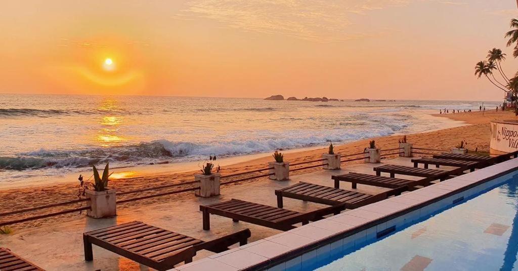 Ap Nippon Beach Hikkaduwa Eksteriør billede
